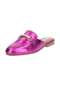 STEVE MADDEN - Leder Pantoletten - Fuchsia