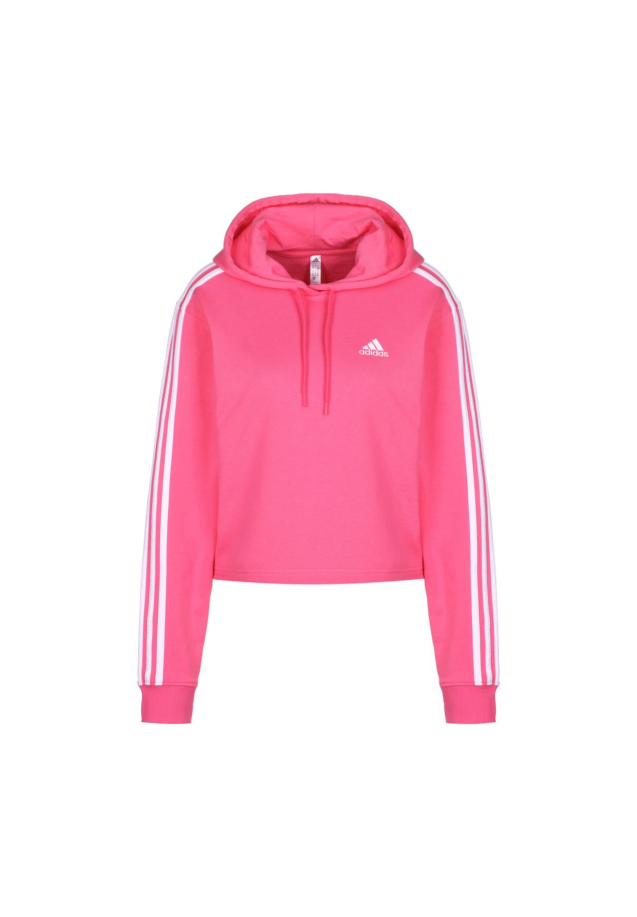 Adidas originals stripe crop overhead hoodie outlet