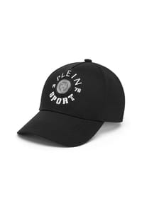 PLEIN SPORT - Cap TIGER - black/white