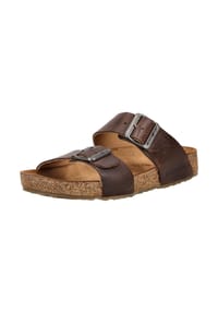 HAFLINGER - Leder Hausschuhe - Braun