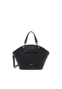 L.CREDI SUTARA - Henkeltasche, Emblem, Kunstleder, für Damen - CREME