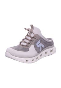 rieker - Pantoletten - hellgrau/grey/steel