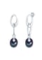 VALERO PEARLS Damen Ohrringe aus 925/- Sterling Silber in Silber mit Süßwasser-Zuchtperle Bild 1