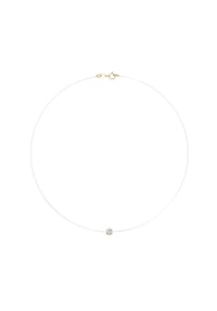 Luigi Merano® - Collier schwebender Anhänger mit Zirkonia, Gold 375 - gold