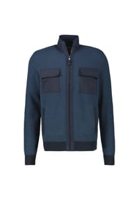 LERROS - Sportive Strickjacke für Herren - NORDIC OLIVE