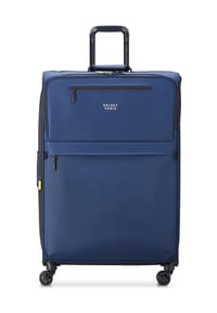 DELSEY PARIS - MAUBERT 2.0 4-Doppelrollen-Trolley, TSA Schloss, Dehnfalte - BLAU