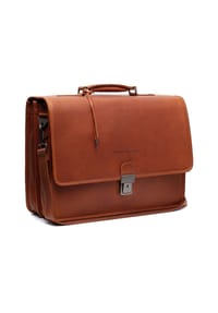 The Chesterfield Brand Glenwood - Glenwood Aktentaschen Messenger Leder 42 cm Laptopfach - black