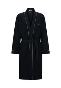 BOSS - Morgenmantel, Logo, für Herren - 001 BLACK