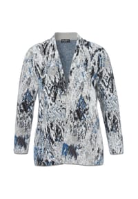 VIA APPIA -DUE- - Jacke mit Allovermuster - dunkelgrau multicol