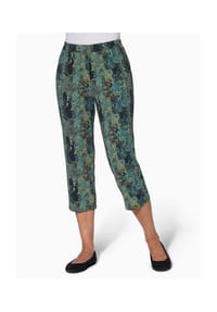 Sieh an! - 7/8-Freizeithose - marine-salbei-bedruckt