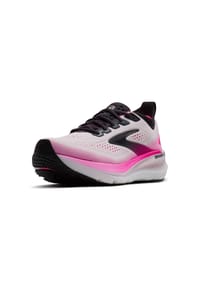 BROOKS - Laufschuhe Glycerin GTS 23 - white/phantom/cyber pink