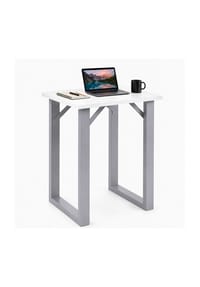 VCM. - Bartisch 80x50 cm, Tresen, Stehtisch, hoher Tisch, Bartresen, Hochtisch - Xona - Schwarz / Anthrazit