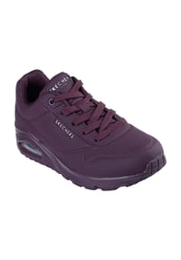 SKECHERS® - Uno Sneaker "Stand on Air", Belüftungslöcher, für Damen - WINE BURGUNDY DUR