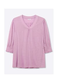 sheego - 3/4-Arm-Shirt - orchidee