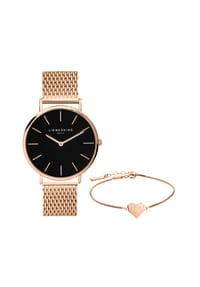 LIEBESKIND - Uhr & Armband Uhr & Armband Set - Minimalistic Hearts - gold