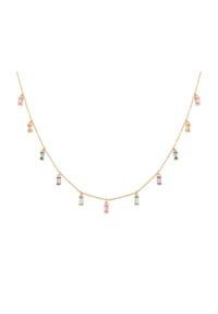 caї SHINY LAYERS - Damen Collier, 925er Silber - GELBGOLD