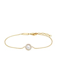 Julie Julsen® - Armband 925/- Sterling Silber 18 Zirkonia - gelb