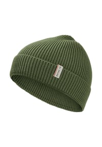 VAUDE - Beanie Manukau, Wollanteil, Rippstruktur - 423 THYME