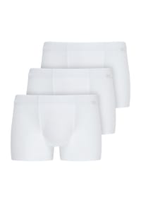 JOCKEY® - Cotton+ Pants, 3er-Pack, uni, Baumwollgemisch, für Herren - schwarz
