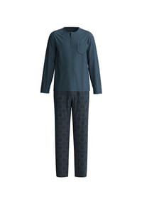 CALIDA - Schlafanzug Relax Selected 2, Brusttasche, für Herren - 468 DARK TEAL