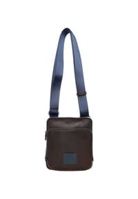 GALERIA SORRENTO FS26 - Umhängetasche, Leder, Reißverschluss - DARK BROWN