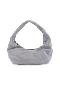 LES VISIONNAIRES Greta Icon - Greta Icon Schultertasche Leder 43 cm - cloud grey