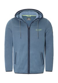 JAN VANDERSTORM - Strickfleecejacke AHARE - blau
