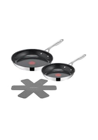 Tefal® Pfannenset "Jamie Oliver", 3-teilig - CLASSIC COOK - SILBER
