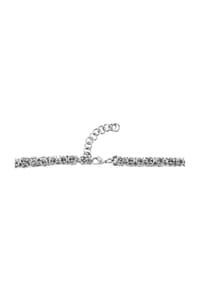 Adelia's Bold Style - Halskette – Königskette aus Edelstahl - silber
