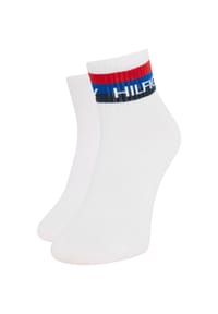 TOMMY HILFIGER - Kurzsocken, 2er-Pack, für Herren - 002 WHITE