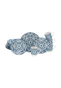 CreaTable - Fresco Blue, Kombiservice 16-tlg - Blue