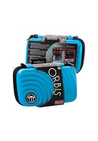 BULL'S® - Dartcase Orbis HS Carbon Darttasche Dartbox Pfeilaufbewahrung Darts-Etui - blue