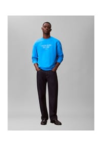 Calvin Klein Jeans - Sweatshirt Terry, Baumwolle, für Herren - CFM  FRENCH BLUE