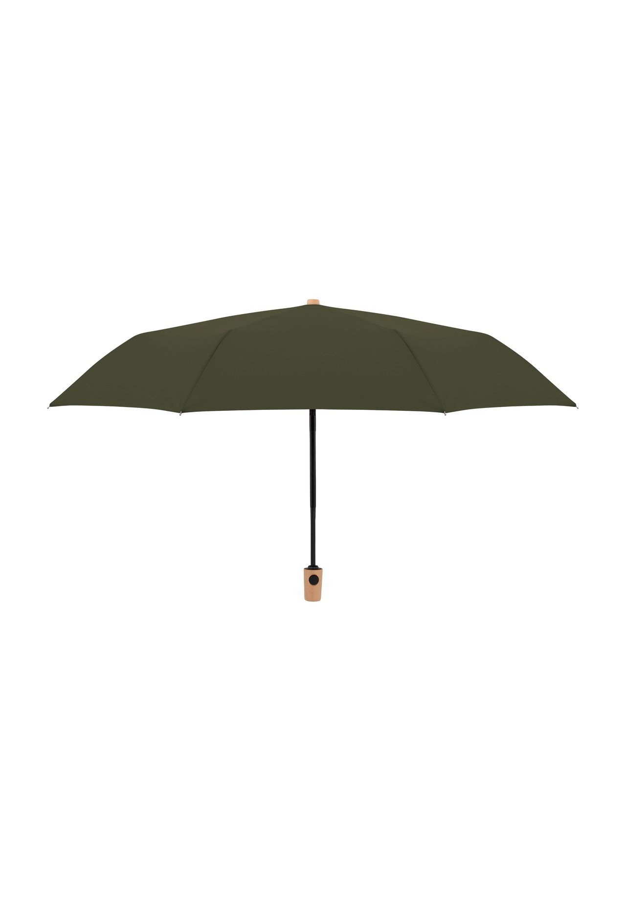 Doppler, Herren, Regenschirm, RS.Nature Magic Auf/Zu AC uni deep olive, 53/8, Pongee H/W, Grün - Image 4