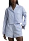 POLO RALPH LAUREN Shirting Strips Schlafanzug, Popeline, Streifen-Design, für Damen Bild 10