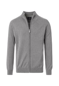 CASAMODA - Herren Strickjacke uni - Schwarz