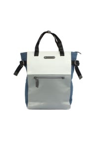 7clouds® - Shopper-Rucksack Mendo 7.4 - grey-white-blue