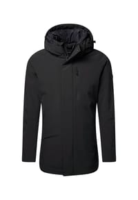 pierre cardin - Jacke mit Kapuze - Schwarz