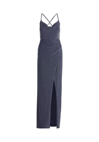 Vera Mont - Abendkleid figurbetont - Dunkelblau/Grau