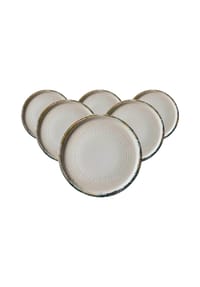 Ritzenhoff & Breker Pizzateller Alfonso ø 30 cm 6er Set beige - ALFONSO - beige