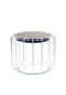 Kayoom Sitzkissen - Pouf Comfortable 110 Dunkelblau - silber – Eiche Bild 9