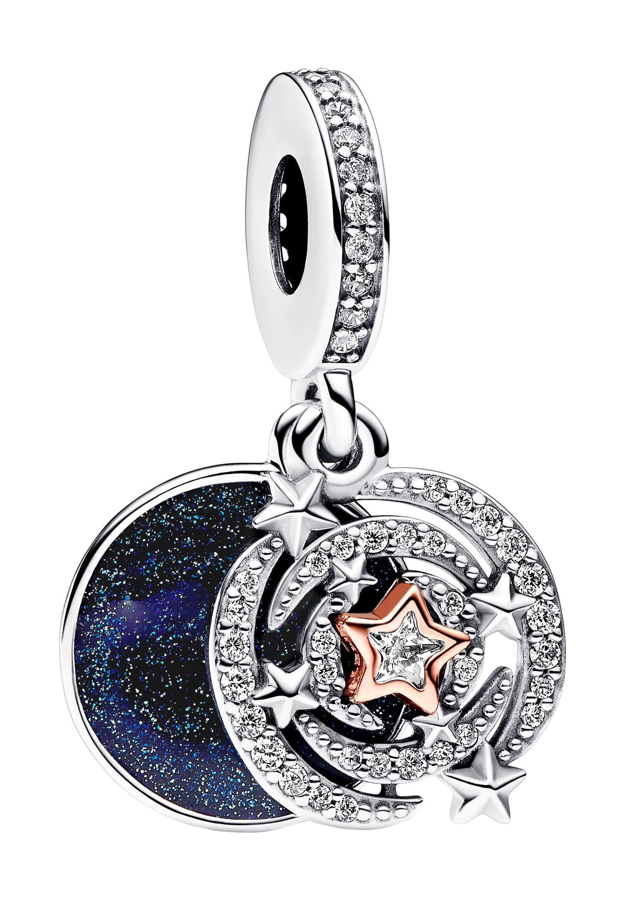 PANDORA PANDORA MOMENTS Damen Charm, 925er Silber | GALERIA