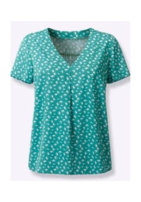 Sieh an! - Bluse - lagune-bedruckt