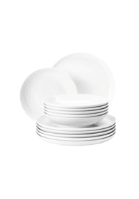 Seltmann Weiden Tafelservice, 12-teilig - LIDO - WEISS