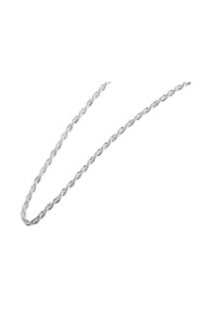 Adelia's Bold Style - Halskette – Kordelkette aus Edelstahl 55+5 - silber