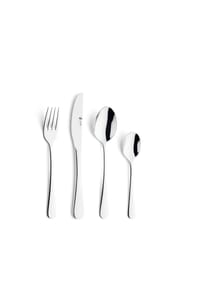 Paul Wirths Bestecke 4-tlg. Kinderbesteck Set - Rhodos - silber