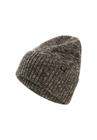 camel active - Beanie aus reiner Baumwolle - Navyblau