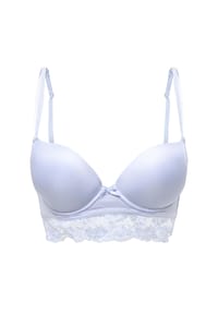 vivance dreams - Push-up-BH Anisa Vivance, Spitze, für Damen - 18 LIGHTBLUE