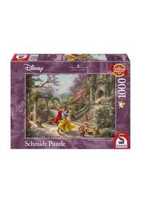 Schmidt Spiele Disney Puzzle "Schneewittchen: Tanz mit dem Prinz", Thomas Kinkade, 1000 Teile Bild 1