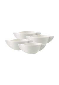 Villeroy & Boch Suppentassen NewWave 450 ml 4er Set weiß - NEWWAVE - weiß